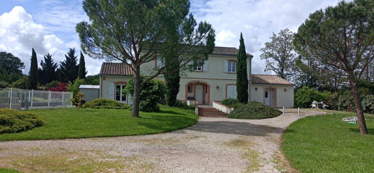 Logement Avec Piscine, Classe 3 Etoiles, De 42 M2 Tout Confort Au Calme Pour Un Couple Cahuzac-sur-Vère Buitenkant foto